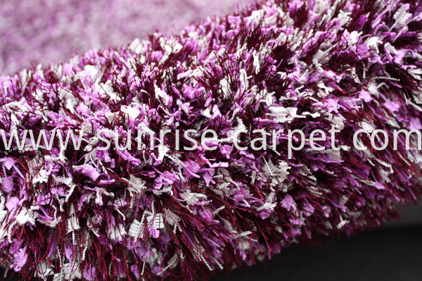 Butterfly & Silk Mix Shaggy Rug